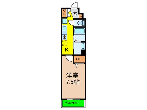 パロス月見山サウスヒルの物件間取画像